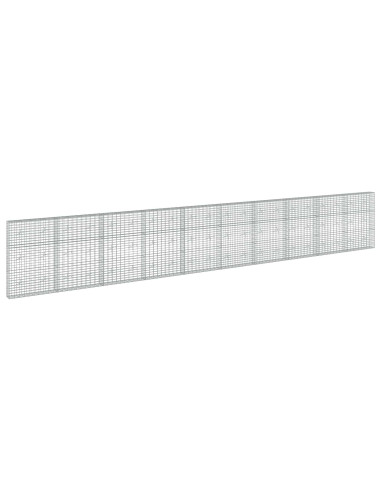 Gabione con Filo da 3,5 mm e Rete da 5x10 cm 1000x20x150 cm