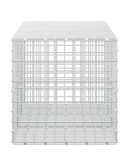 Gabione con Filo da 3,5 mm e Rete da 5x10 cm 300x50x50 cm