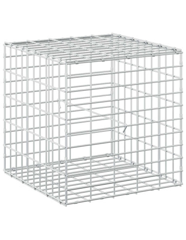 Gabione con Filo da 3,5 mm e Rete da 5x10 cm 50x50x50 cm