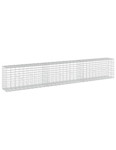 Gabione con Filo da 3,5 mm e Rete da 5x10 cm 300x30x50 cm 2