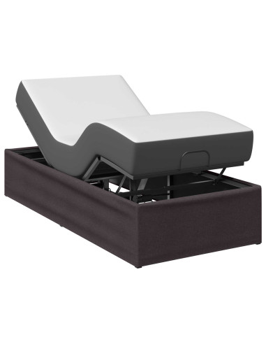 Telaio Letto Elettrico Regolabile Marrone 200 x 70 x 33,5 cm