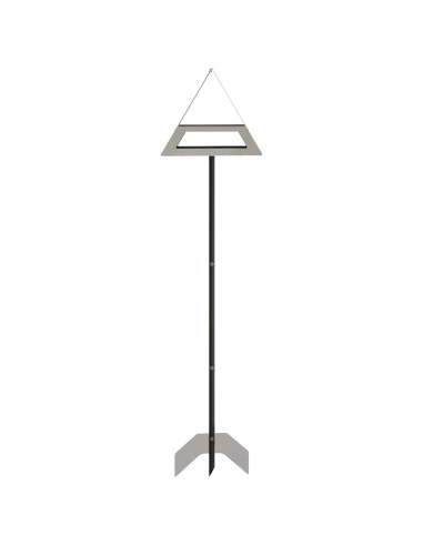 Mangiatore per Uccelli Acciaio Inox Argento