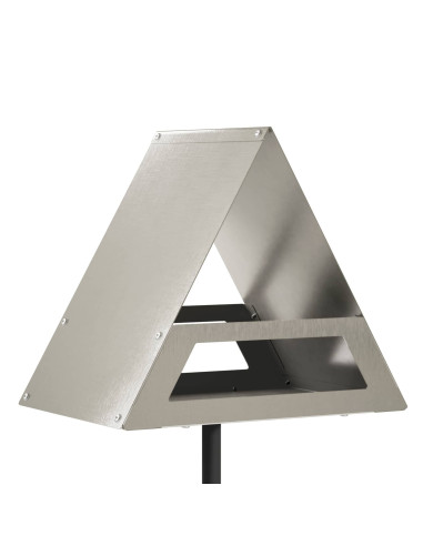 Mangiatore per Uccelli Acciaio Inox Argento
