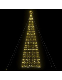 Albero di Natale a LED 1534 LED Bianco Caldo 500 cm