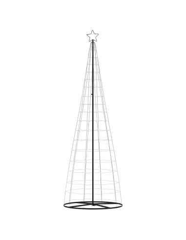 Albero di Natale a LED 550 LED Bianco Caldo 300 cm