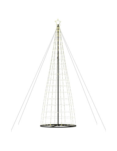 Albero di Natale a LED 1534 LED Bianco Caldo 500 cm