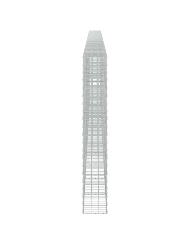 Gabione con Filo da 3,5 mm e Rete da 10x10 cm 1100x30x200 cm
