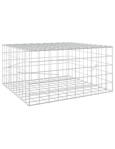 Gabione con Filo da 3,5 mm e Rete da 10x10 cm 100x100x50 cm 2