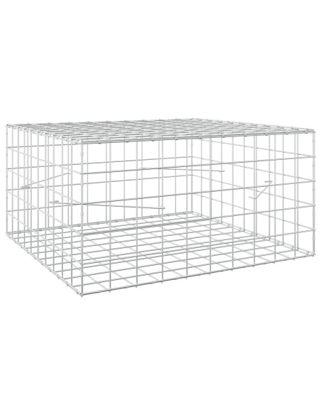 Gabione con Filo da 3,5 mm e Rete da 10x10 cm 100x100x50 cm