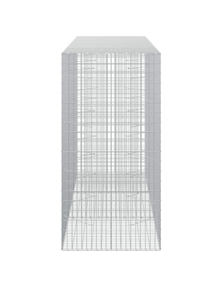 Gabione con Filo da 5 mm e Rete da 5x10 cm 300x100x200 cm
