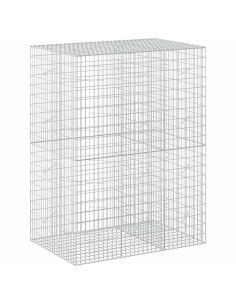 Gabione con Filo da 5 mm e Rete da 5x10 cm 150x100x200 cm 2