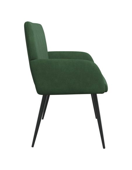 Divano 2 posti con gambe in metallo 2 posto Verde Scuro