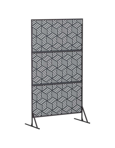 Schermo per Privacy 100 x 50 x 180 cm Acciaio Antracite