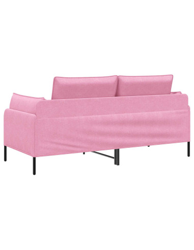 Divano a 2 Posti Rosa 188 x 81 x 89 cm Tessuto