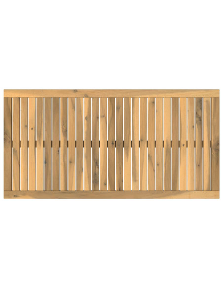 Piano del tavolo 108,5 x 55 x 2 cm Rettangolare Bianco