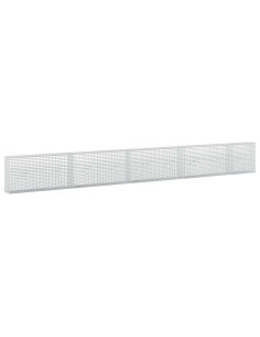 Gabione con filo da 3,5 mm e rete da 5x2,5 cm 450x20x50 cm 2
