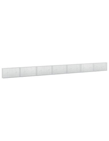 Gabione con filo da 3,5 mm e rete da 5x2,5 cm 700x20x50 cm