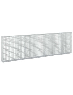 Gabione con filo da 3,5 mm e rete da 5x2,5 cm 350x20x100 cm 2