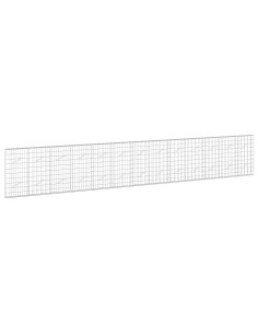 Gabione con filo da 5 mm e rete 10x10 cm 650x10x100 cm 2