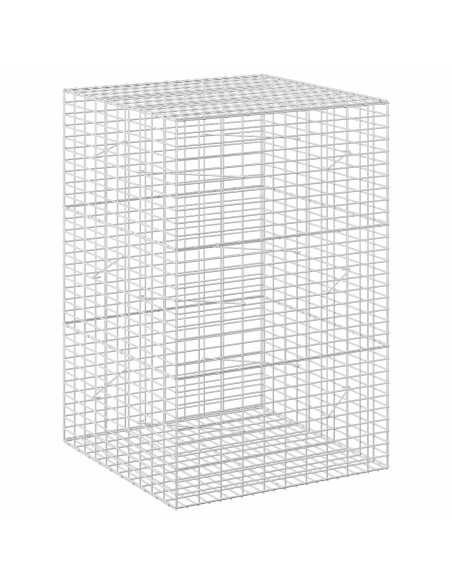 Gabione con Filo da 3,5 mm e Rete da 5x10 cm 100x100x150 cm