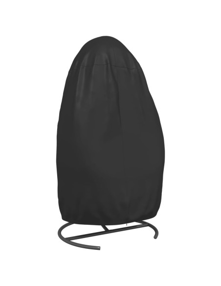 Copertura per Poltrona Sospesa Nera Ø 108x190 cm 420D Oxford