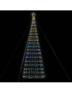 Albero di Natale a LED 1534 LED Colorato 500 cm