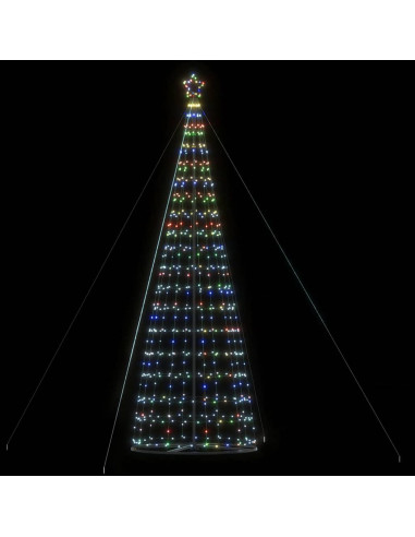 Albero di Natale a LED 1534 LED Colorato 500 cm