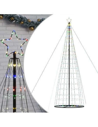 Albero di Natale a LED 1534 LED Colorato 500 cm