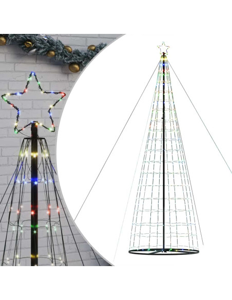 Albero di Natale a LED 1534 LED Colorato 500 cm