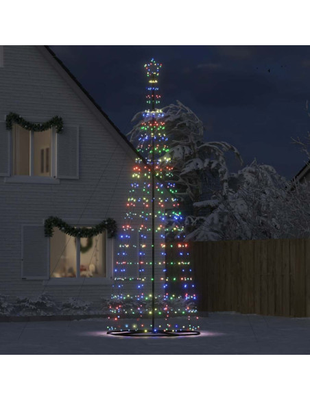 Albero di Natale a LED 1534 LED Colorato 500 cm