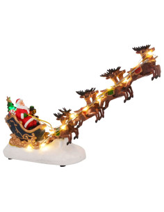 Tavolo di Natale 31,5 x 6,5 x 16 cm Resina Multicolore