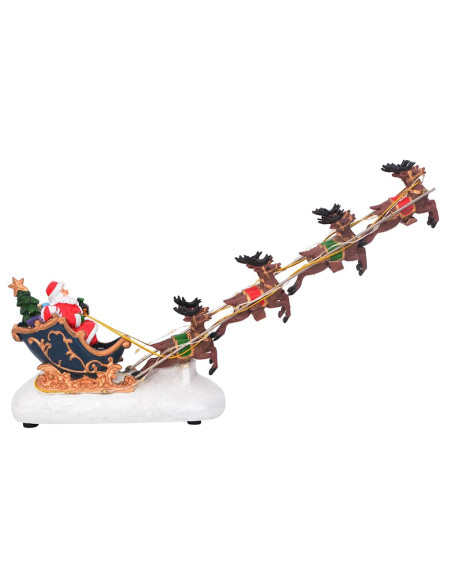 Tavolo di Natale 31,5 x 6,5 x 16 cm Resina Multicolore