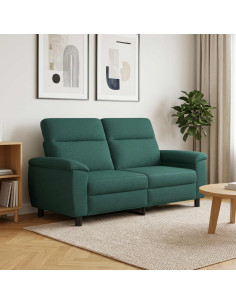 Divano Verde Scuro 178 x 90 x 95 cm Tessuto