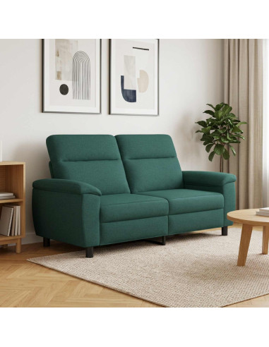 Divano Verde Scuro 178 x 90 x 95 cm Tessuto