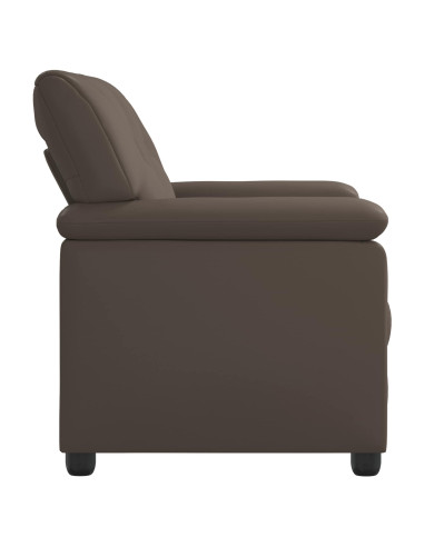 Divano Grigio 171 x 85 x 93 cm Similpelle