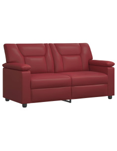 Divano Rosso Vino 171 x 85 x 93 cm Similpelle 2