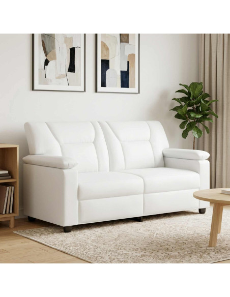 Divano Bianco 171 x 85 x 93 cm Similpelle