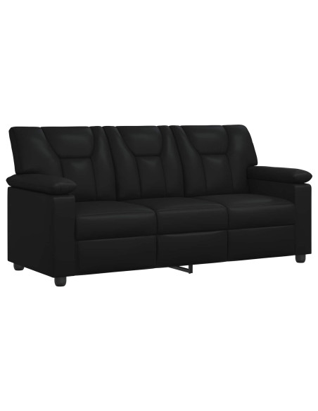 Divano Nero 191 x 85 x 93 cm Similpelle