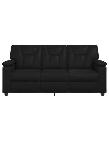 Divano Nero 191 x 85 x 93 cm Similpelle