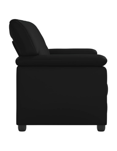 Divano Nero 191 x 85 x 93 cm Similpelle