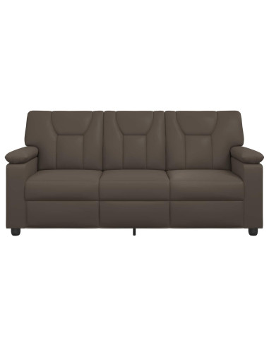 Divano Grigio 191 x 85 x 93 cm Similpelle