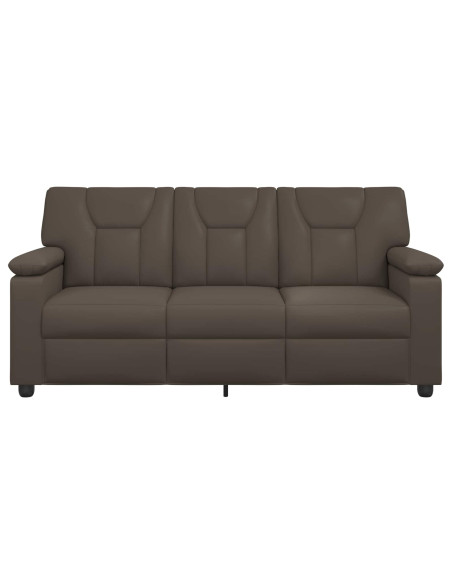 Divano Grigio 191 x 85 x 93 cm Similpelle