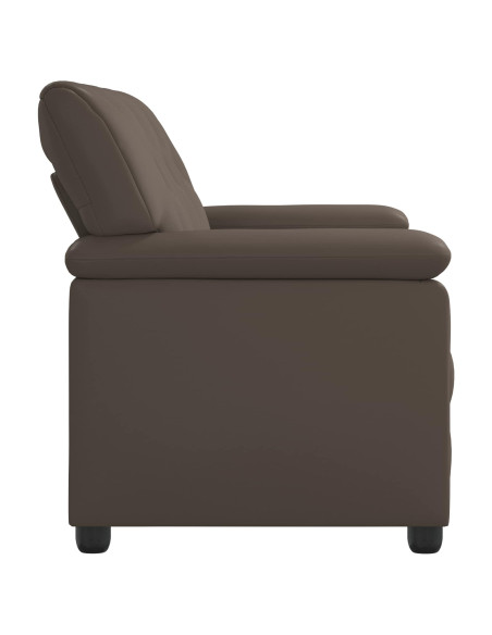 Divano Grigio 191 x 85 x 93 cm Similpelle