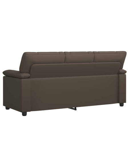 Divano Grigio 191 x 85 x 93 cm Similpelle