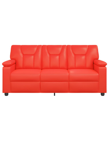 Divano Rosso 191 x 85 x 93 cm Similpelle