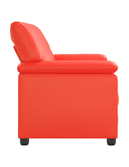 Divano Rosso 191 x 85 x 93 cm Similpelle