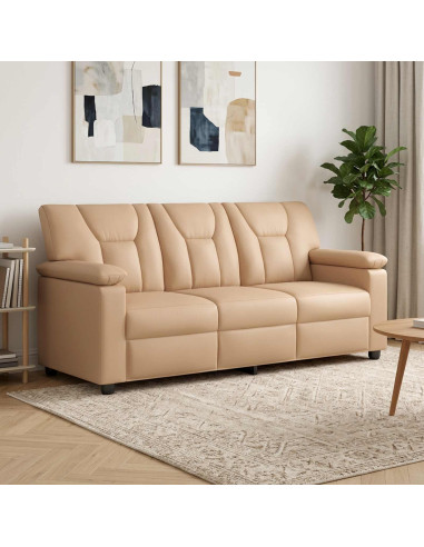 Divano Cappuccino 191 x 85 x 93 cm Similpelle
