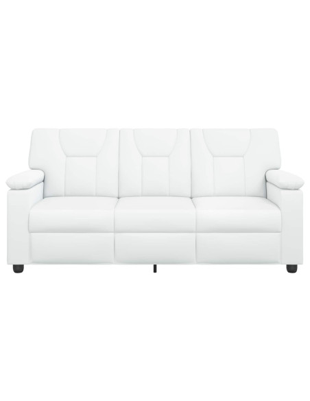 Divano Bianco 191 x 85 x 93 cm Similpelle