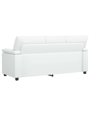 Divano Bianco 191 x 85 x 93 cm Similpelle