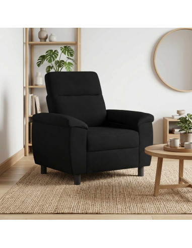 Divano Nero 95 x 90 x 95 cm Tessuto
